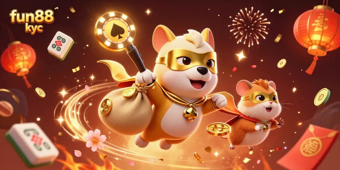 Khám phá thế giới cá cược fun88 kyc với chú chó siêu anh hùng và chuột đồng của mình.
