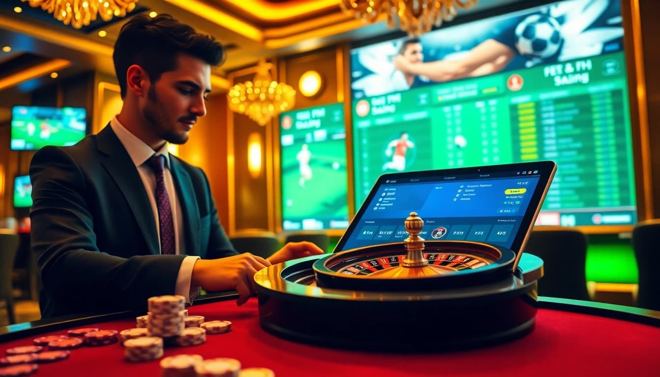 Experience thrilling betting with Nowgoal bóng đá at a luxury casino atmosphere.