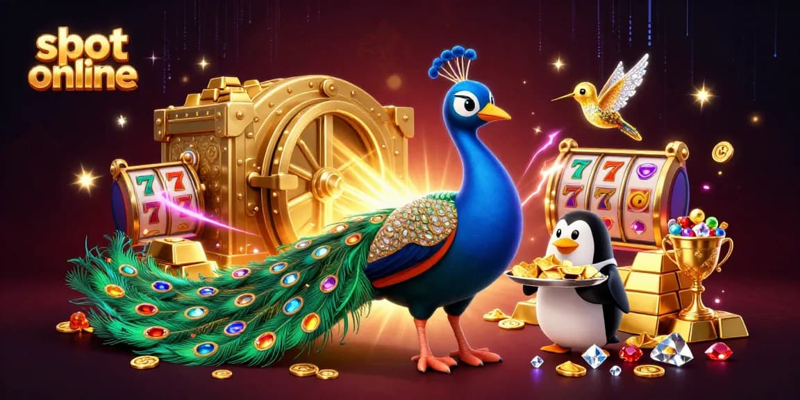 Engage with exciting slot online gameplay featuring vibrant characters and dynamic casino elements.