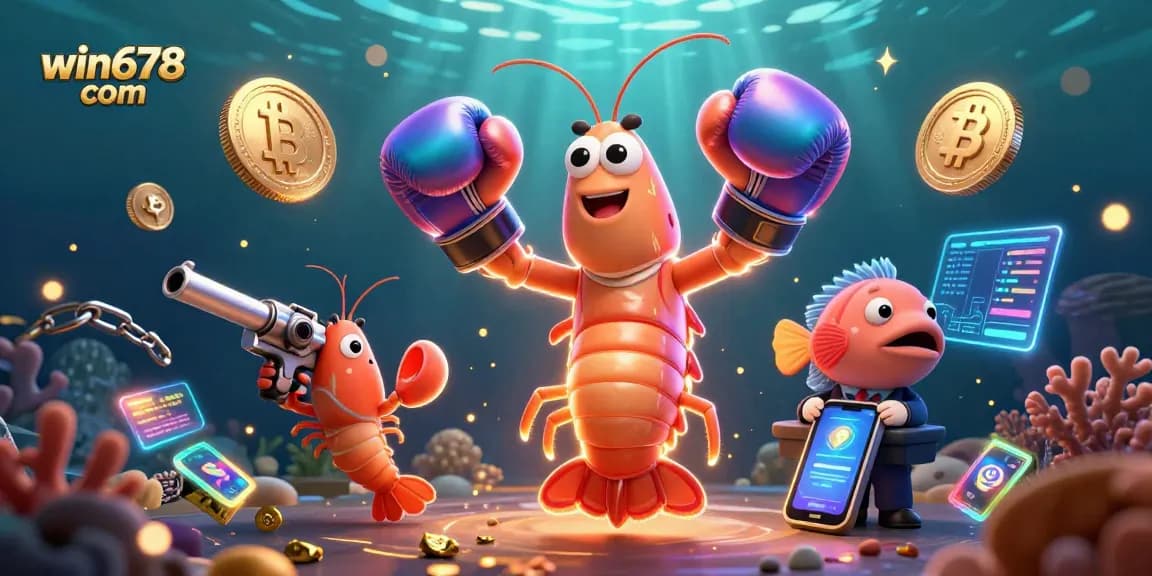 Experience thrilling action in win678 com with vibrant characters and lively casino elements.