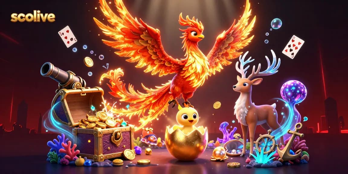 Witness socolive's thrilling online experience as phoenix soars amid vibrant casino games.