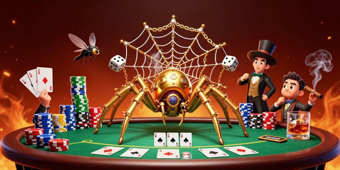 Experience thrilling สล็อต gameplay with this vibrant 3D illustration of steampunk characters and casino elements.
