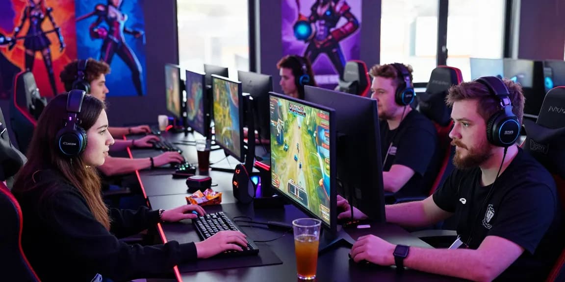 Players engaged in a thrilling gaming session showcasing the rokok88 login experience with vivid graphics and dynamic elements.