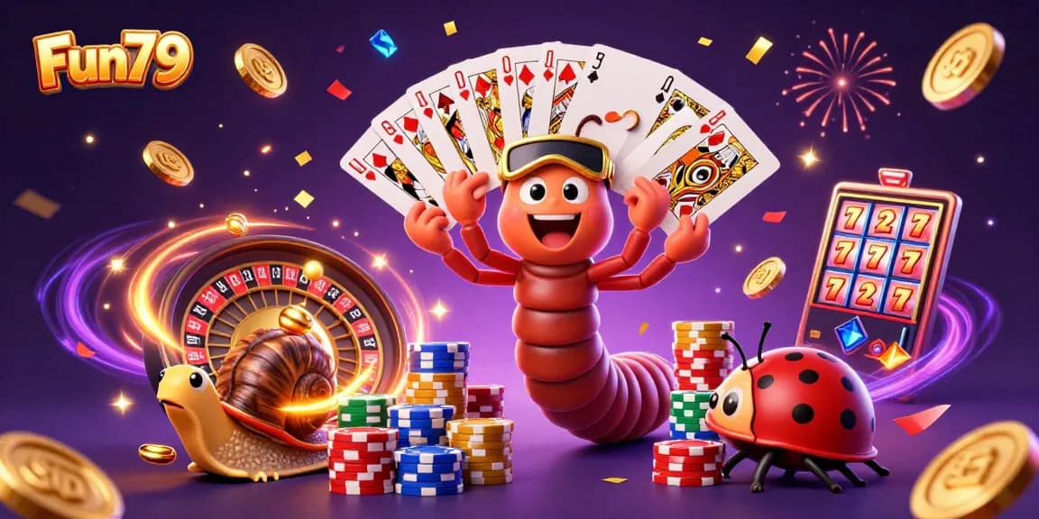 Fun79 players enjoy exhilarating jackpots while engaging in thrilling gameplay with vibrant characters and elements.