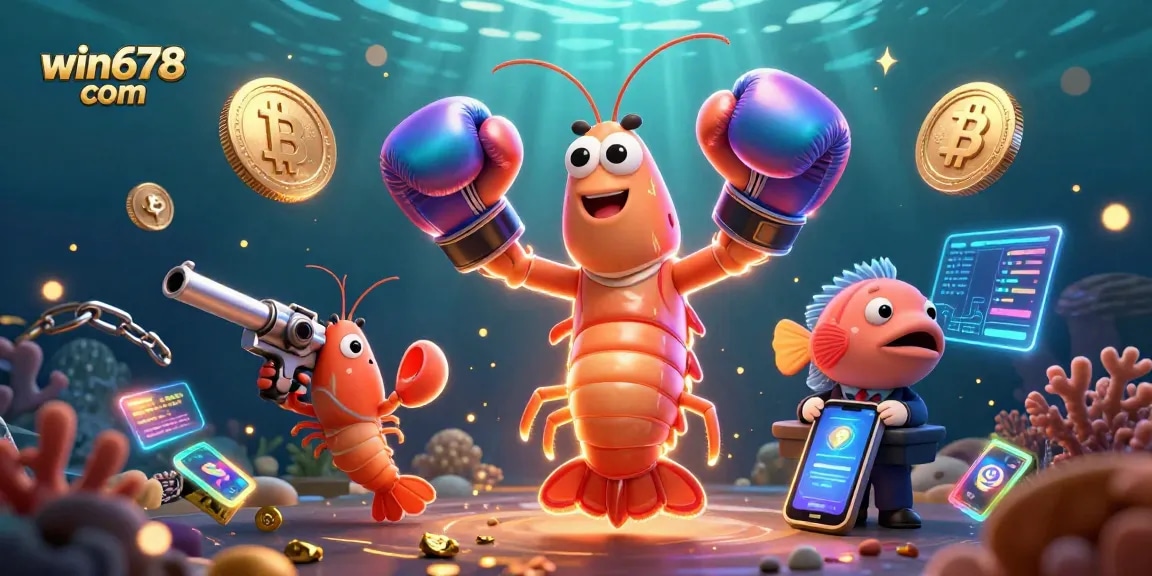 Experience thrilling action in win678 com with vibrant characters and lively casino elements.