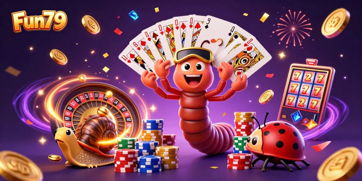 Fun79 players enjoy exhilarating jackpots while engaging in thrilling gameplay with vibrant characters and elements.