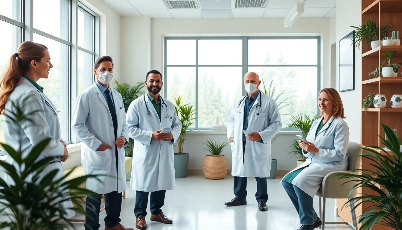 Consultation with medical marijuana doctors Baltimore MD in a tranquil clinic.