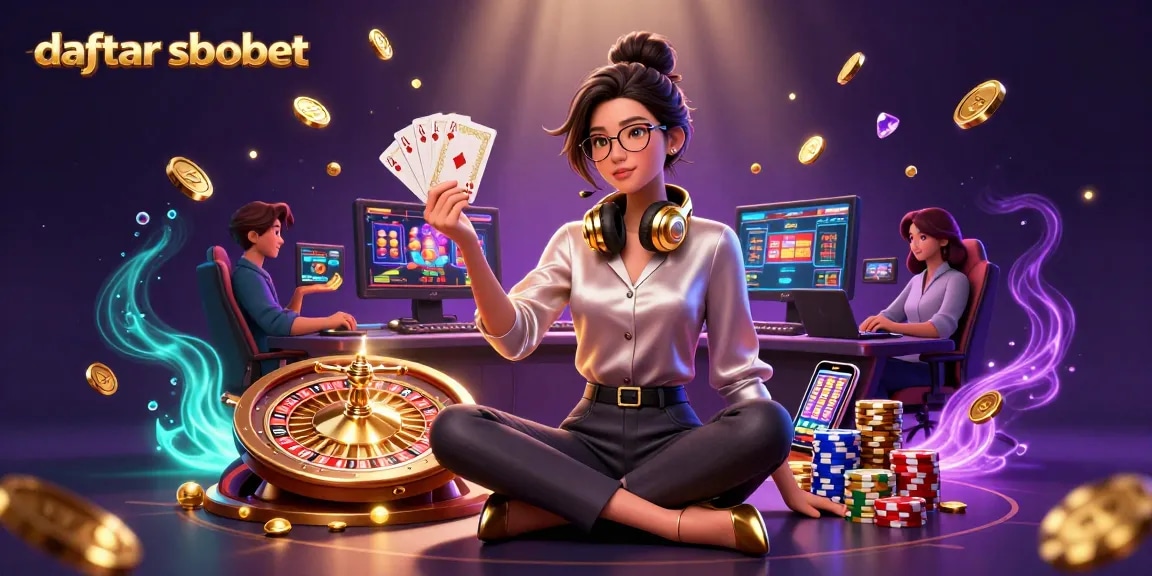 Win big with daftar sbobet at this vibrant digital casino scene showcasing Asian gaming excitement!