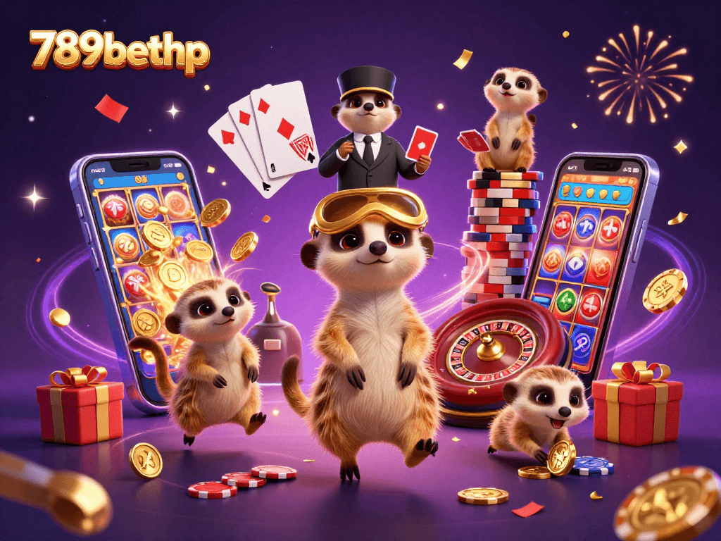 Experience the thrill of 789bethp with meerkats running an exciting casino operation.