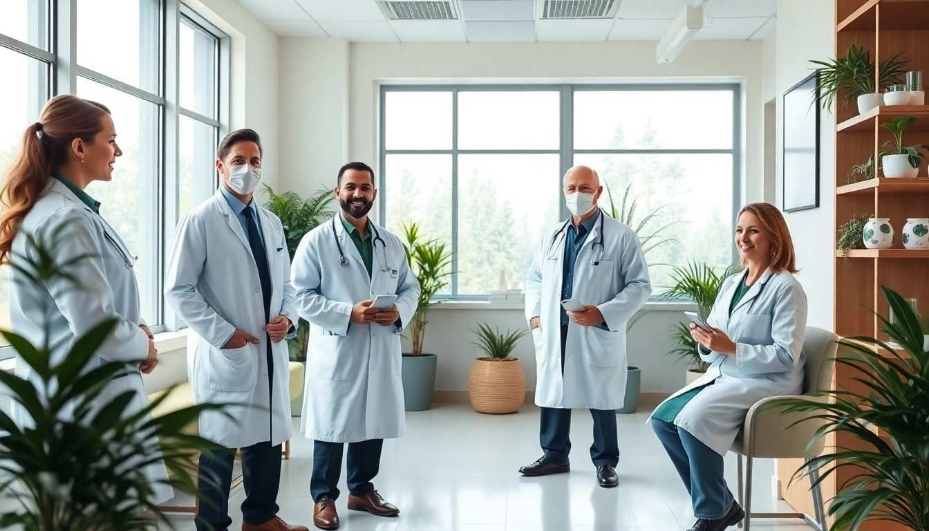 Consultation with medical marijuana doctors Baltimore MD in a tranquil clinic.