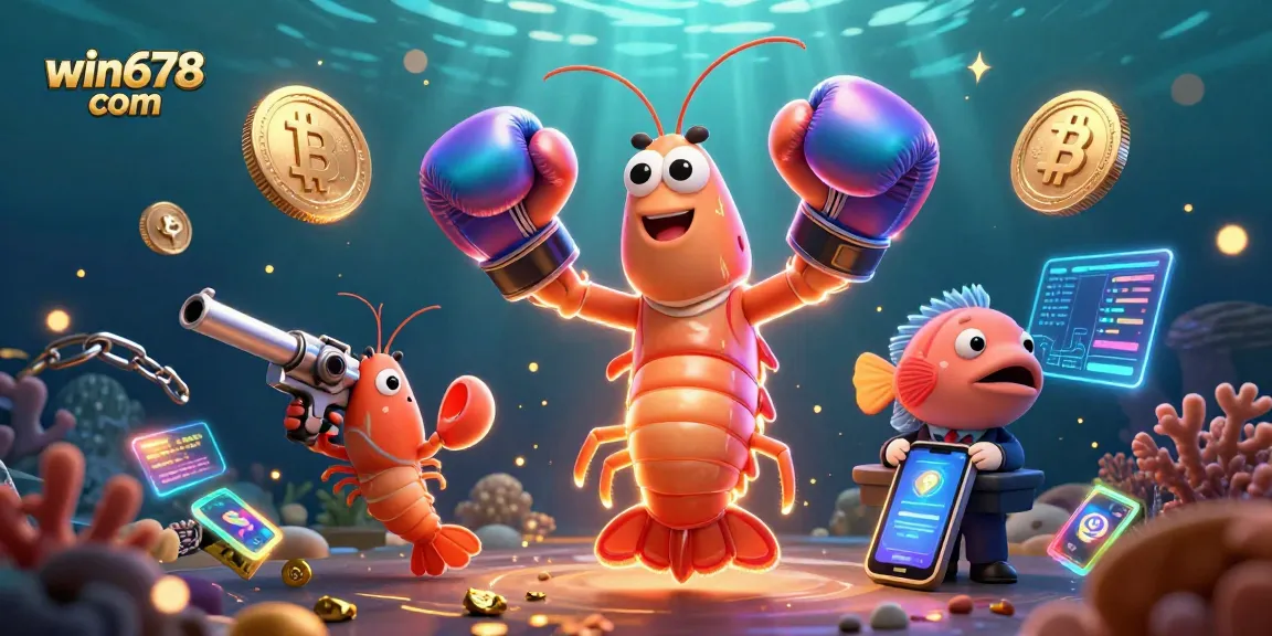Experience thrilling action in win678 com with vibrant characters and lively casino elements.