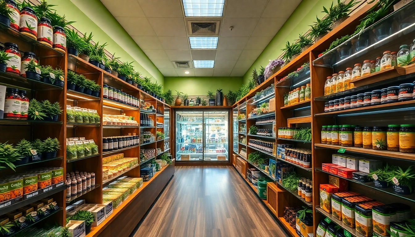 Browse high-quality products at our Weed Store with a welcoming and vibrant atmosphere.