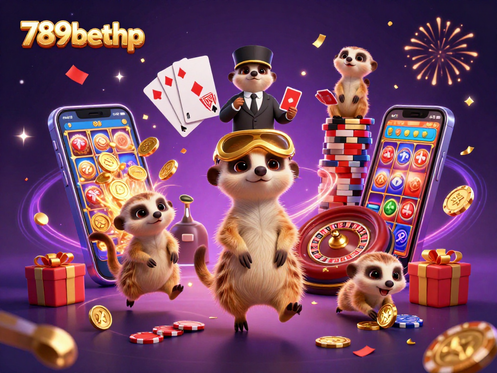 Experience the thrill of 789bethp with meerkats running an exciting casino operation.