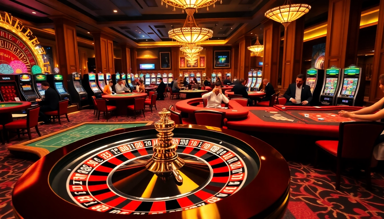 Playing at a luxurious game table at https://jun88.buzz/ showcasing exciting casino action.