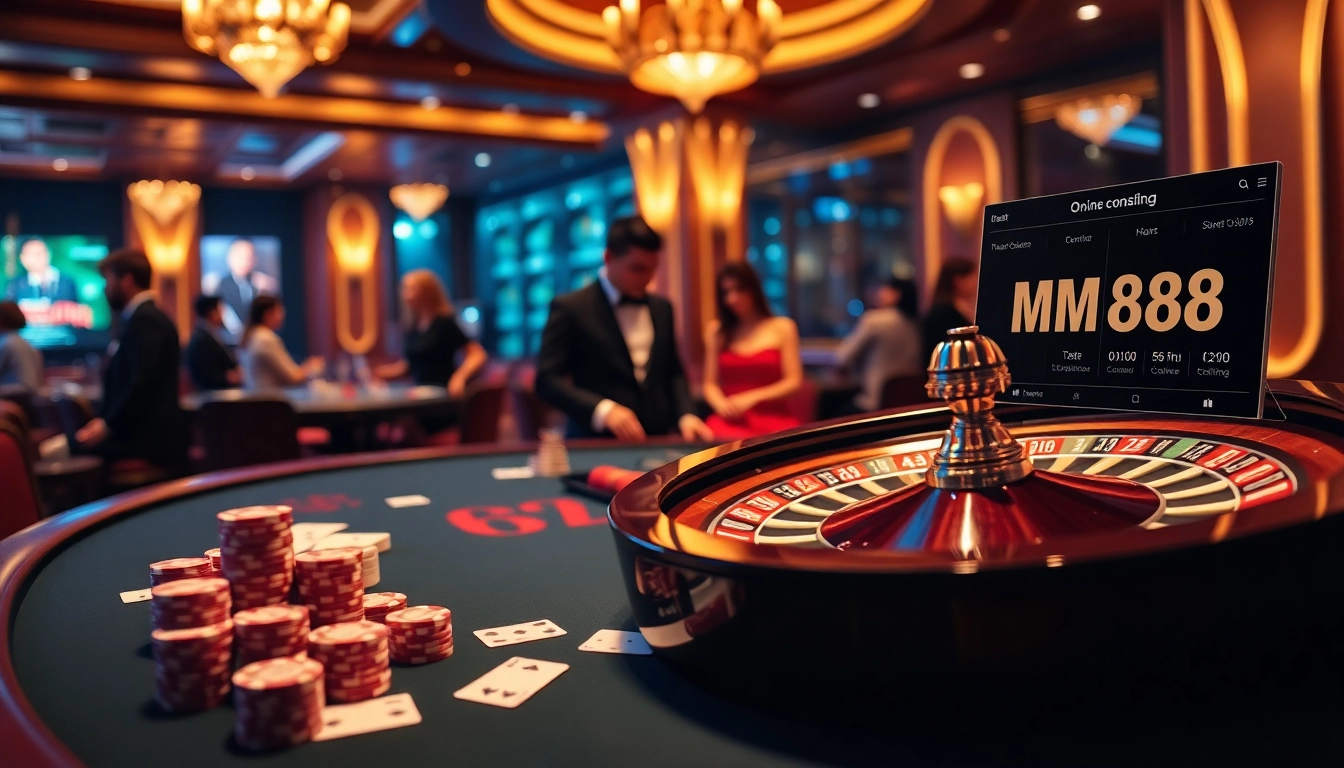 Experience the thrill of mm88 com with luxurious casino tables and exciting gameplay visuals.